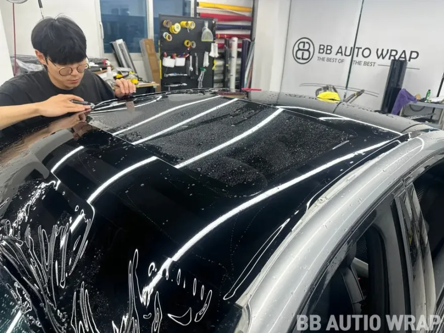 BMW 3 Series G20 PPF施工事例｜費用目安・仕上がり 施工写真 1-3