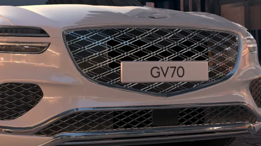Genesis GV70のカーラッピング事例|費用目安・仕上がり 施工写真 3-1