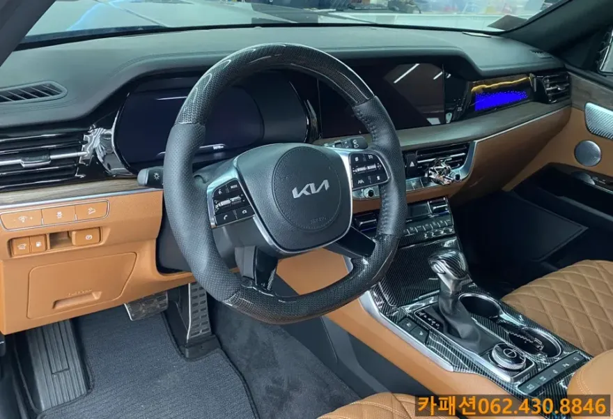Kia Mohave steering wheel installation result