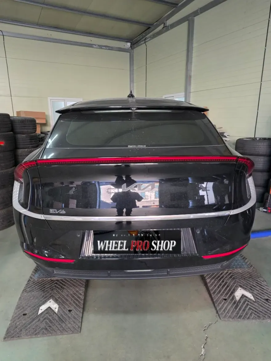 Kia EV6 wheel repair installation result