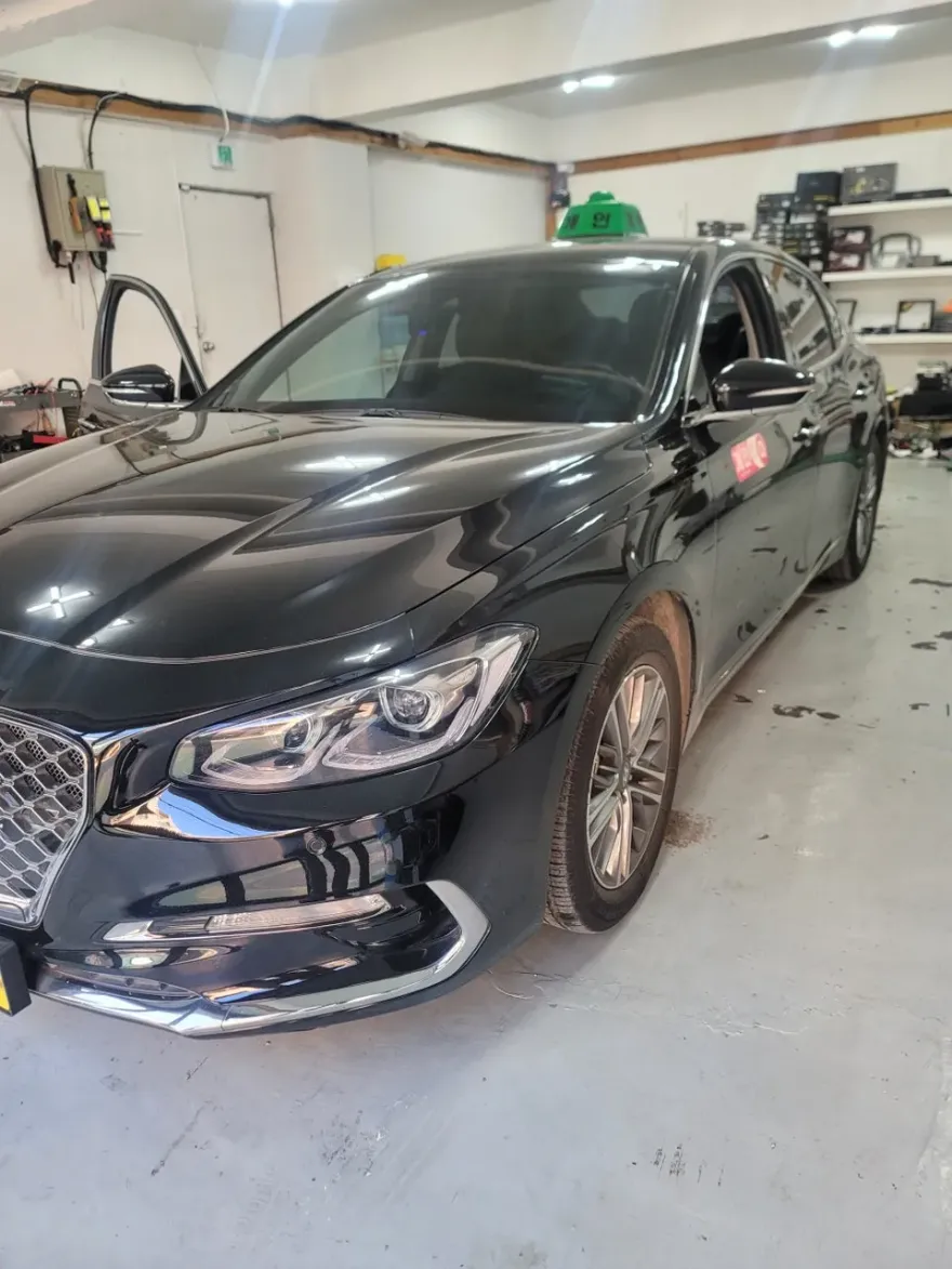Hyundai Grandeur IG android head unit installation result