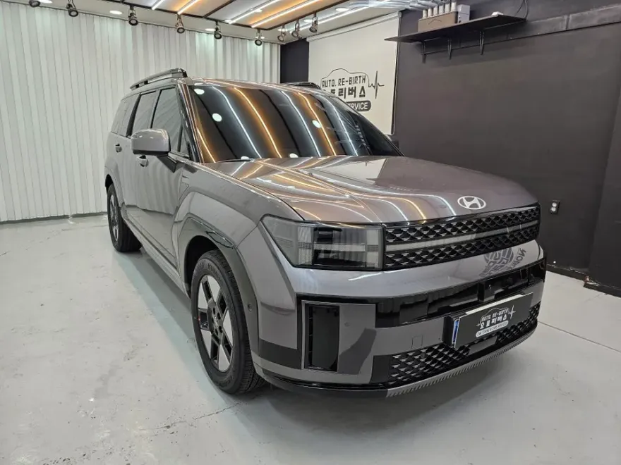 Hyundai Santa Fe body kit installation result