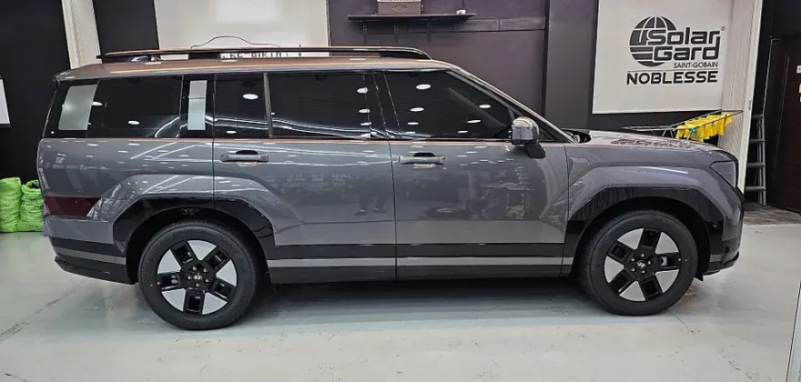 Hyundai Santa Fe body kit - Hyundai Santa Fe Body Kit Installation Review photo 2