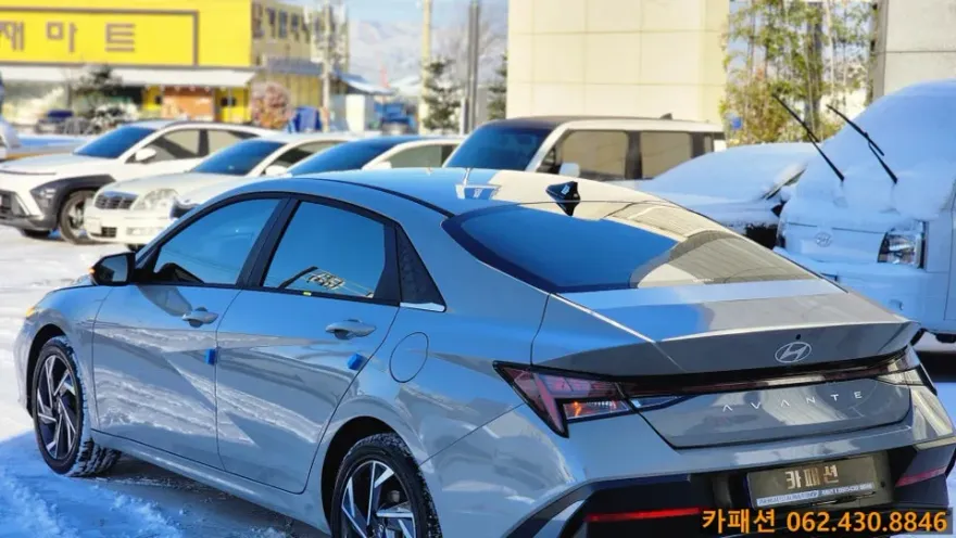 Hyundai Elantra CN7のカーフィルム施工事例｜費用目安・仕上がり 施工写真 2-2