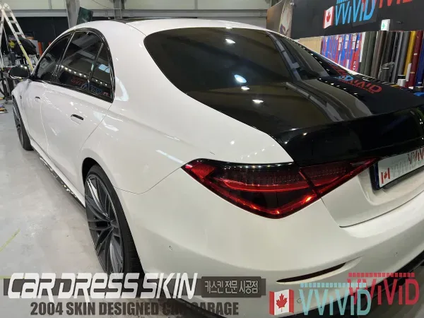 Mercedes-Benz S-Class W222 PPF施工事例｜費用目安・仕上がり 施工写真 1-2