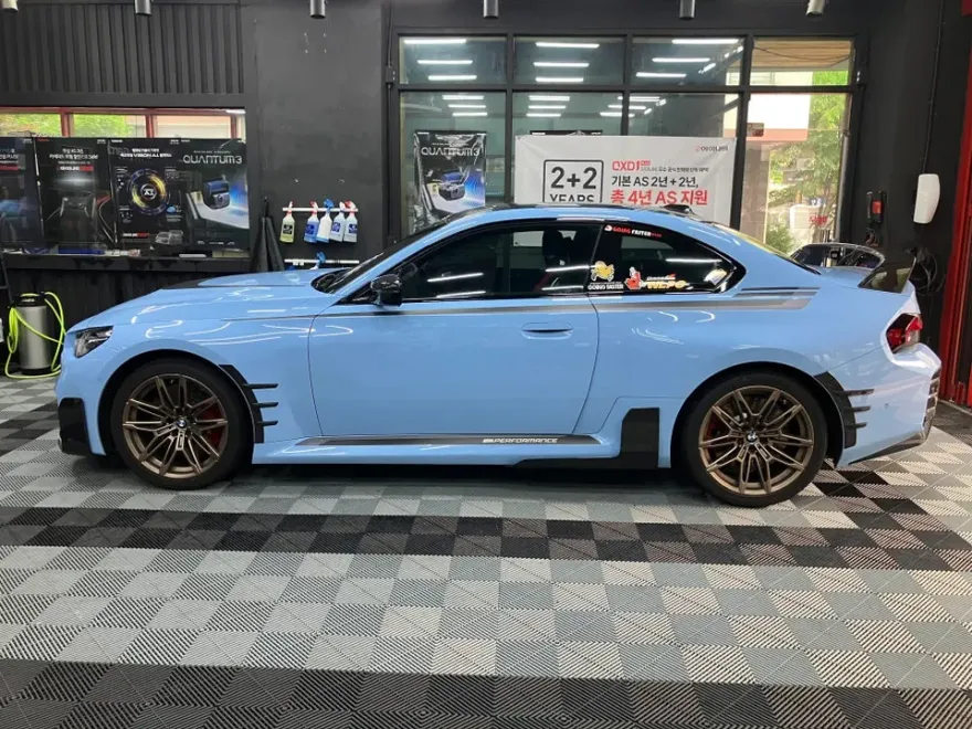 BMW M2のカーフィルム施工事例|費用目安・仕上がり 施工写真 2-1