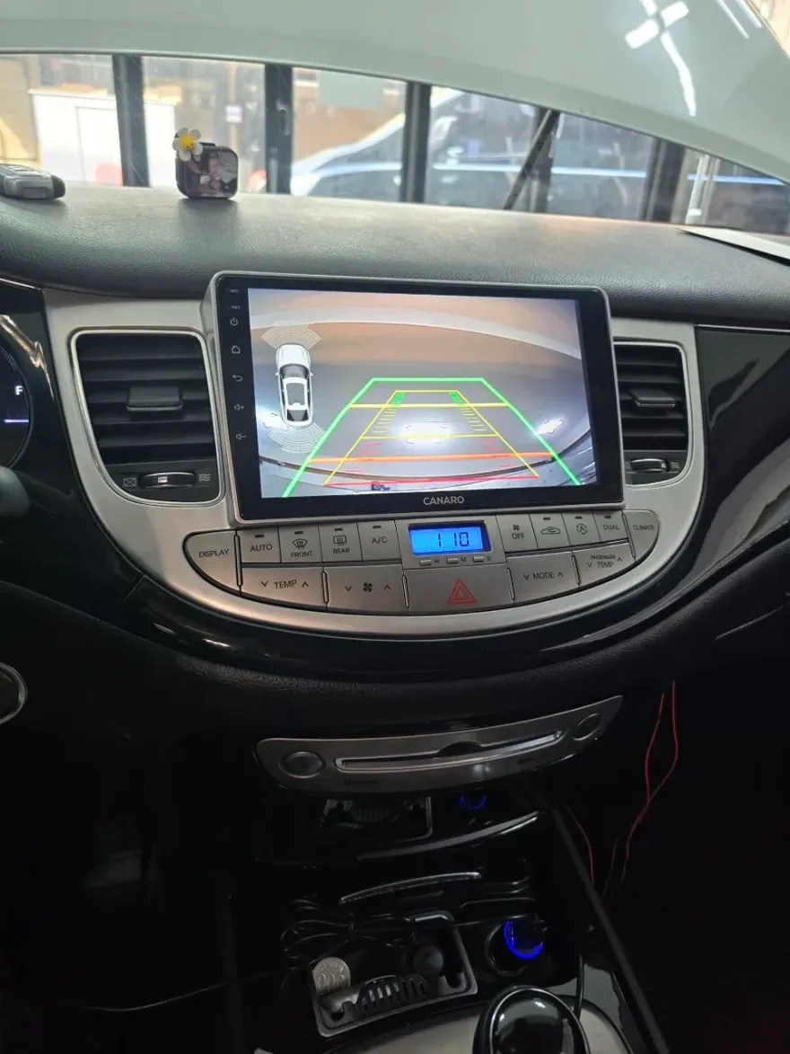 Genesis G70のAndroid Auto・CarPlay取付事例 施工写真 5