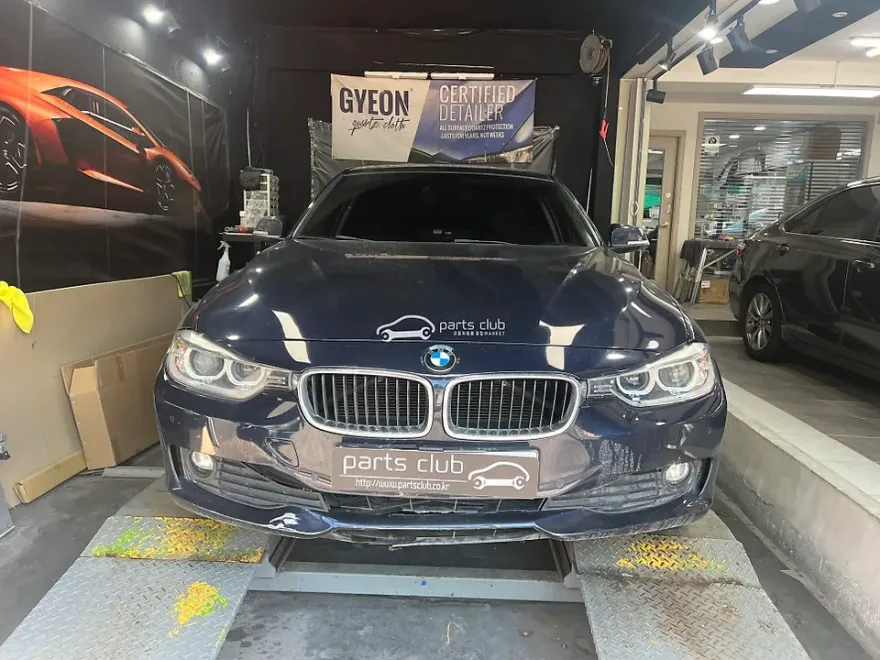 BMW 3 Series F30 body kit installation result