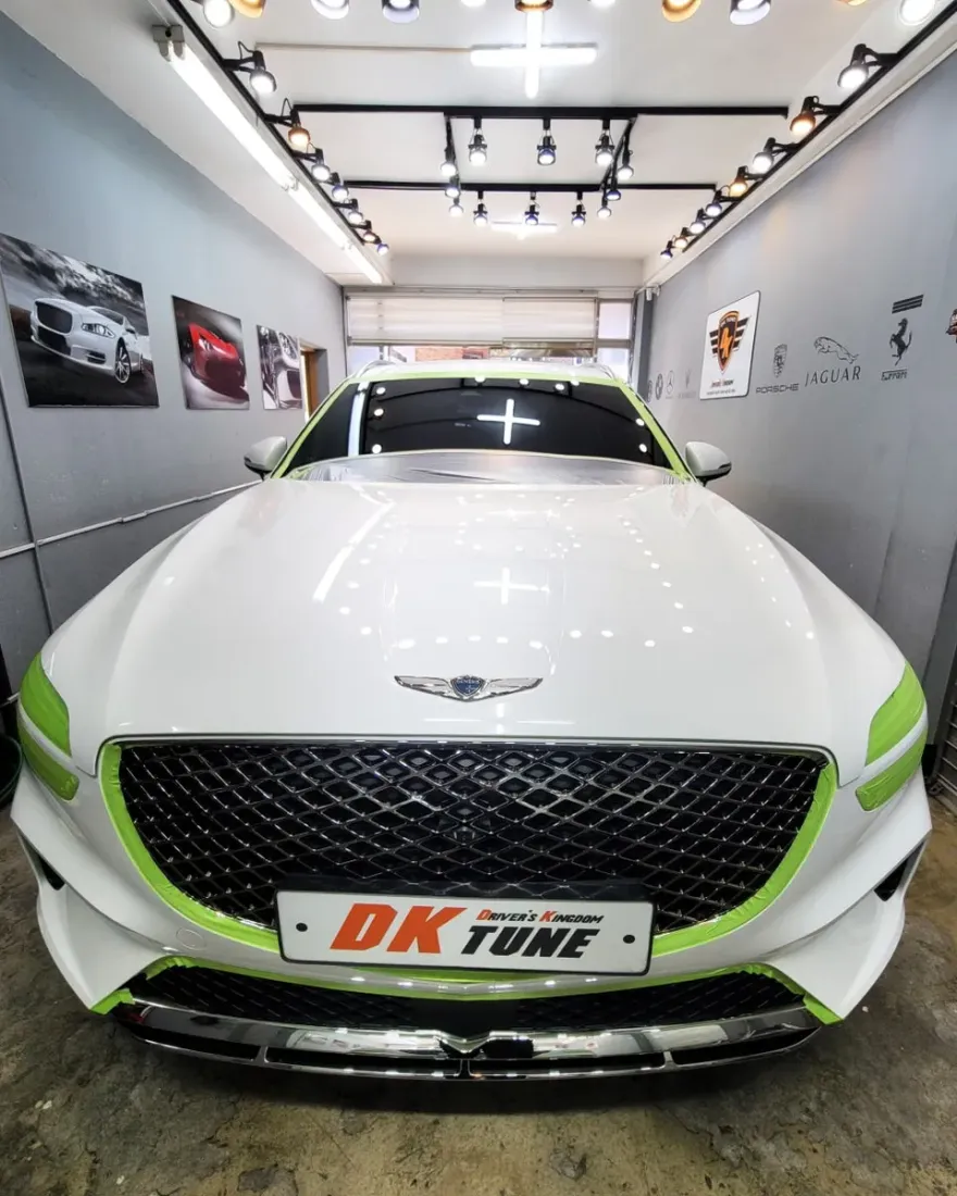 Genesis GV70のガラスコーティング事例|費用目安・仕上がり 施工写真 2-1