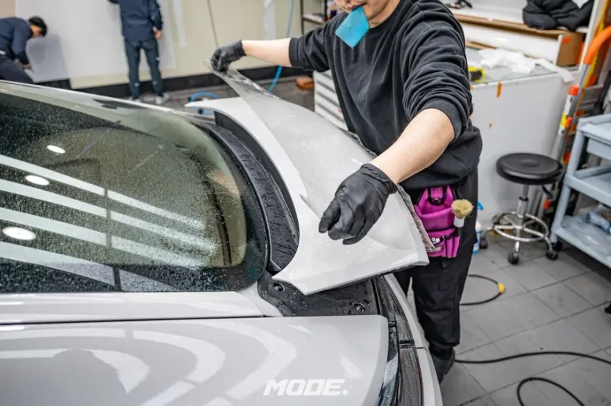 ポルシェ パナメーラ4 PPF施工事例|費用目安・仕上がり 施工写真 2-2