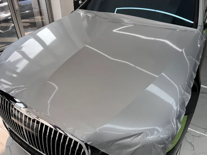 Mercedes-Benz Maybachのカーラッピング事例|費用目安・仕上がり 施工写真 2-2
