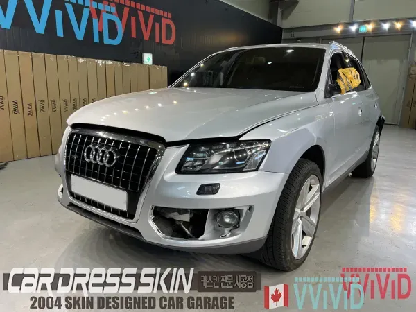 Audi Q5のカーラッピング事例|費用目安・仕上がり 施工写真 2-3