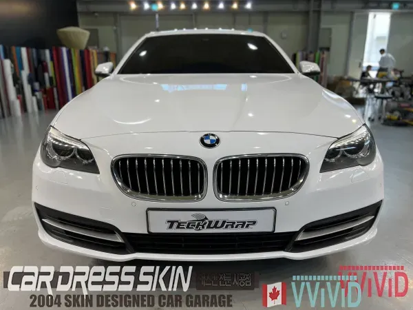 BMW 5 Series F10 カーラッピング事例|費用目安・仕上がり 施工写真 4-1
