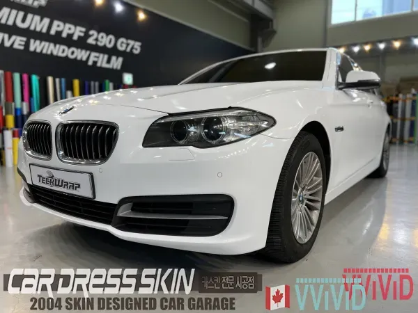 BMW 5 Series F10 カーラッピング事例|費用目安・仕上がり 施工写真 2-2
