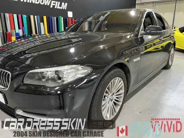 BMW 5 Series F10 カーラッピング事例|費用目安・仕上がり 施工写真 3-2