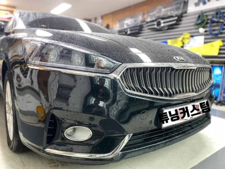 Kia K7のドラレコ取付事例|費用目安と仕上がり 施工写真 2-1
