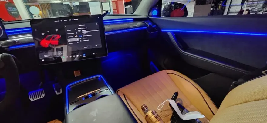 Tesla Tesla ambient lighting - Tesla Tesla Ambient Lighting Review — Cost & Results photo 4