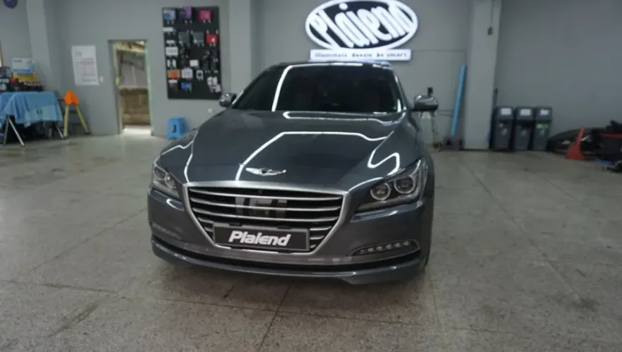 Genesis DH body kit installation result