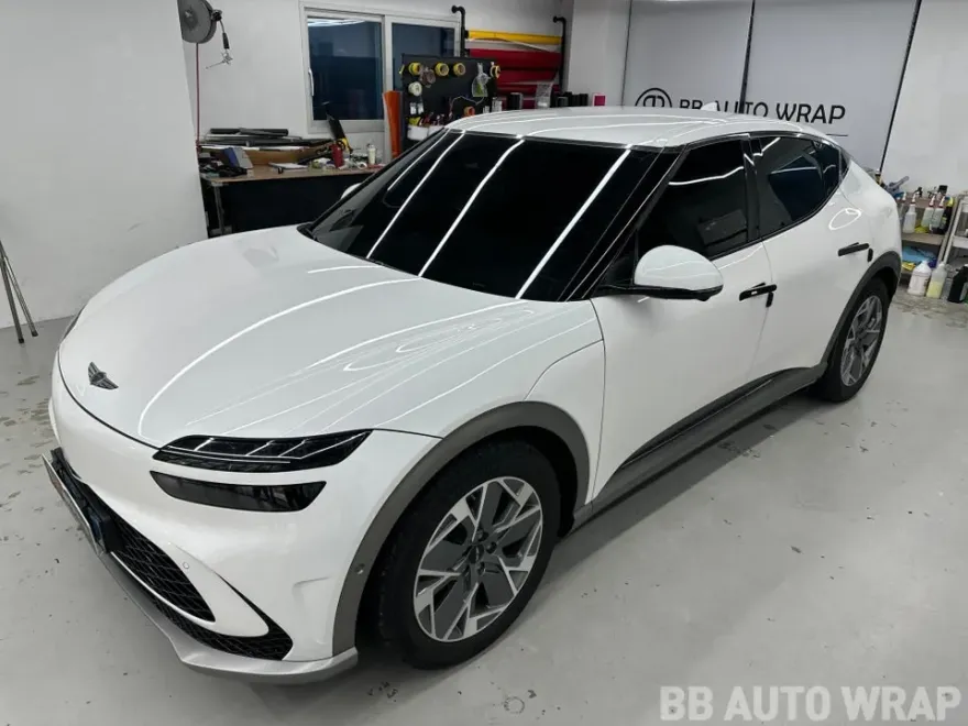 Genesis GV60のカーラッピング事例｜費用目安・仕上がり 施工写真 1-1