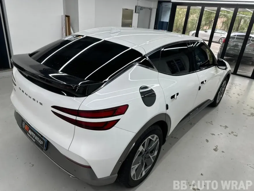 Genesis GV60のカーラッピング事例｜費用目安・仕上がり 施工写真 3-1