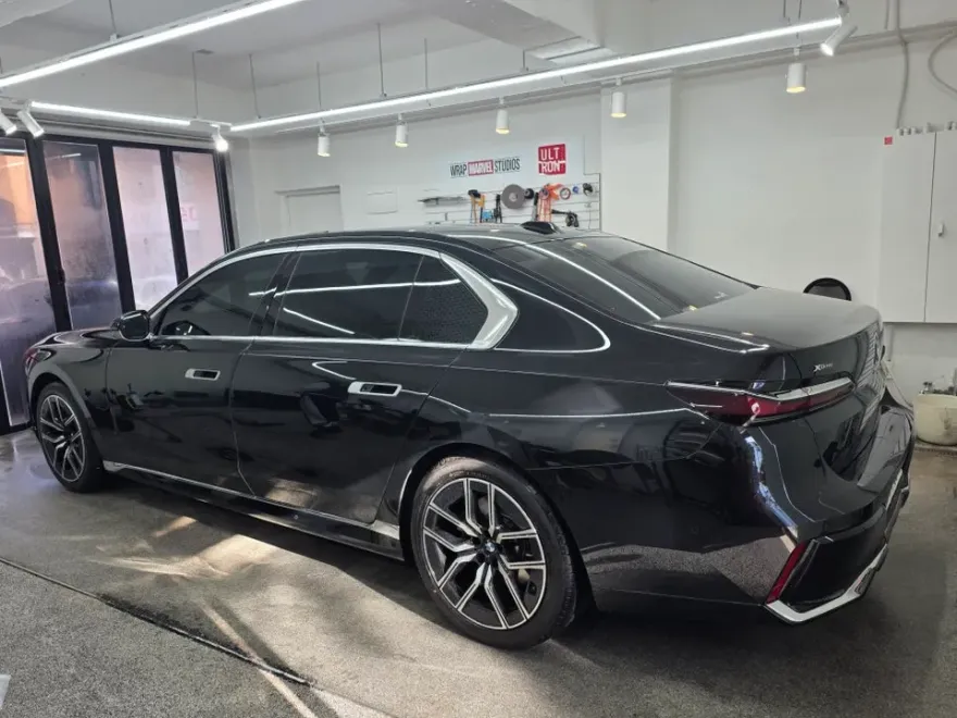 BMW 7 Series G70 PPF施工事例|費用目安と仕上がり 施工写真 2-1