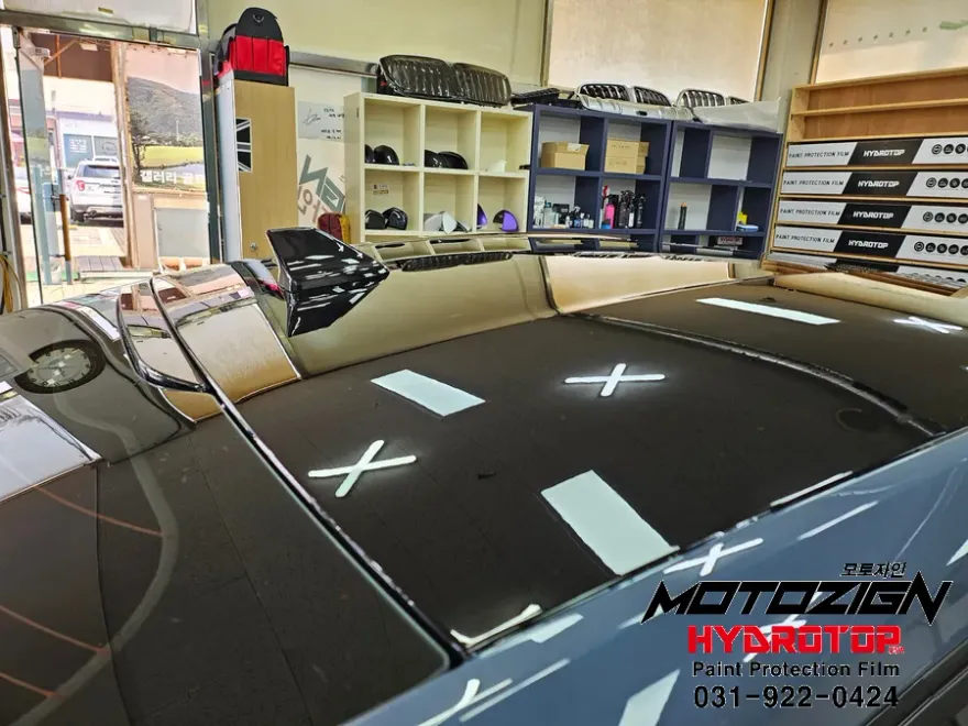 Ford Mustang PPF施工事例|費用目安と仕上がり 施工写真 1-3