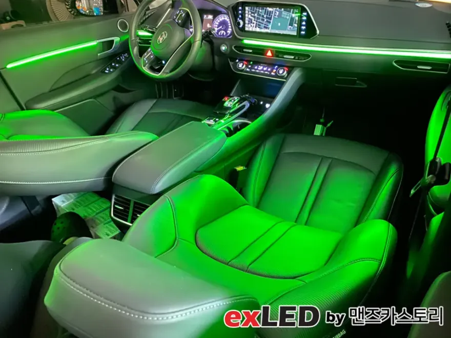 Hyundai Sonata DN8 ambient lighting - Hyundai Sonata DN8 Ambient Lighting Review — Cost & Results photo 3