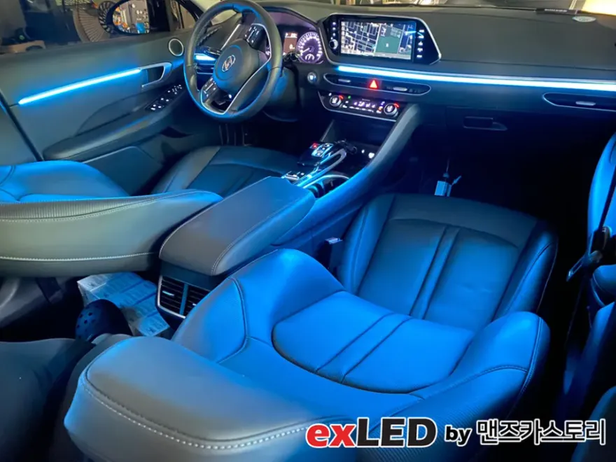 Hyundai Sonata DN8 ambient lighting - Hyundai Sonata DN8 Ambient Lighting Review — Cost & Results photo 4