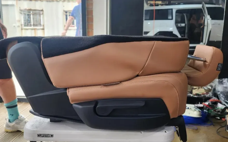 Hyundai Santa Fe MX5 seat ventilation - Hyundai Santa Fe MX5 Seat Climate Upgrade Review photo 5