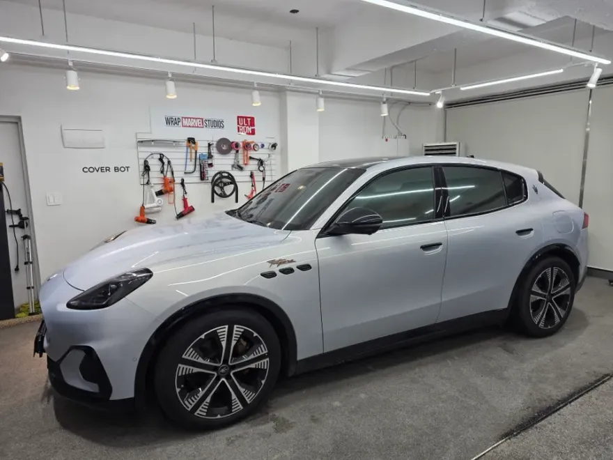 Maserati GrecaleのPPF施工事例|韓国での実例 施工写真 2-1
