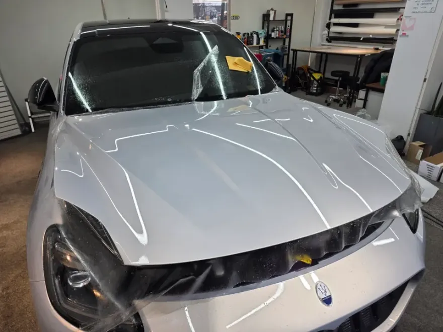 Maserati GrecaleのPPF施工事例|韓国での実例 施工写真 3-3