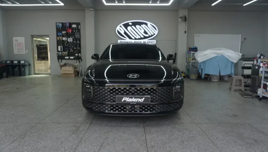 Hyundai Grandeur GN7 body kit installation result
