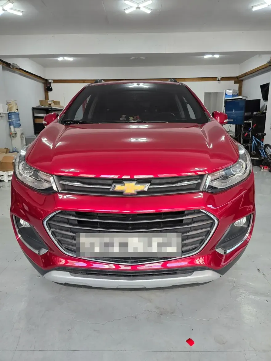 Chevrolet TraxのAndroid Auto・CarPlay取付事例 施工写真 1-1