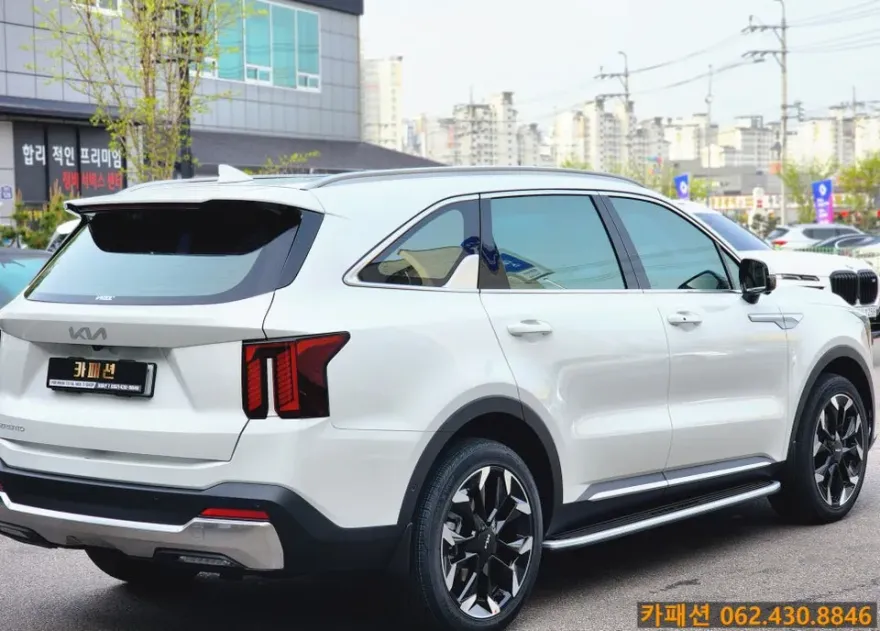 Kia Sorento MQ4のカーフィルム施工事例|費用目安・仕上がり 施工写真 4-2