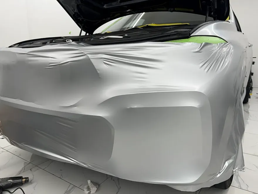 BMW X6 vinyl wrap - BMW X6 Vinyl Wrap Review: Satin White Aluminum Cost & Results photo 5