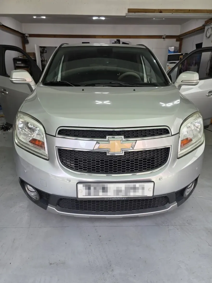 Chevrolet Orlando android head unit installation result