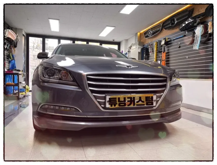 Genesis DHのAndroid Auto・CarPlay取付事例 施工写真 2-1