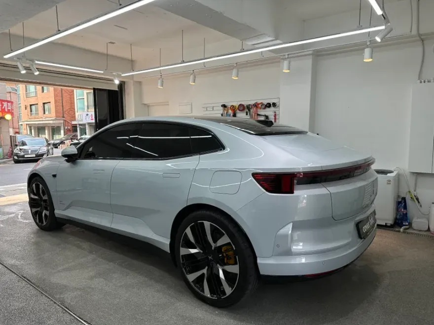 Polestar 4 マットPPF施工事例|韓国実例 施工写真 3-1