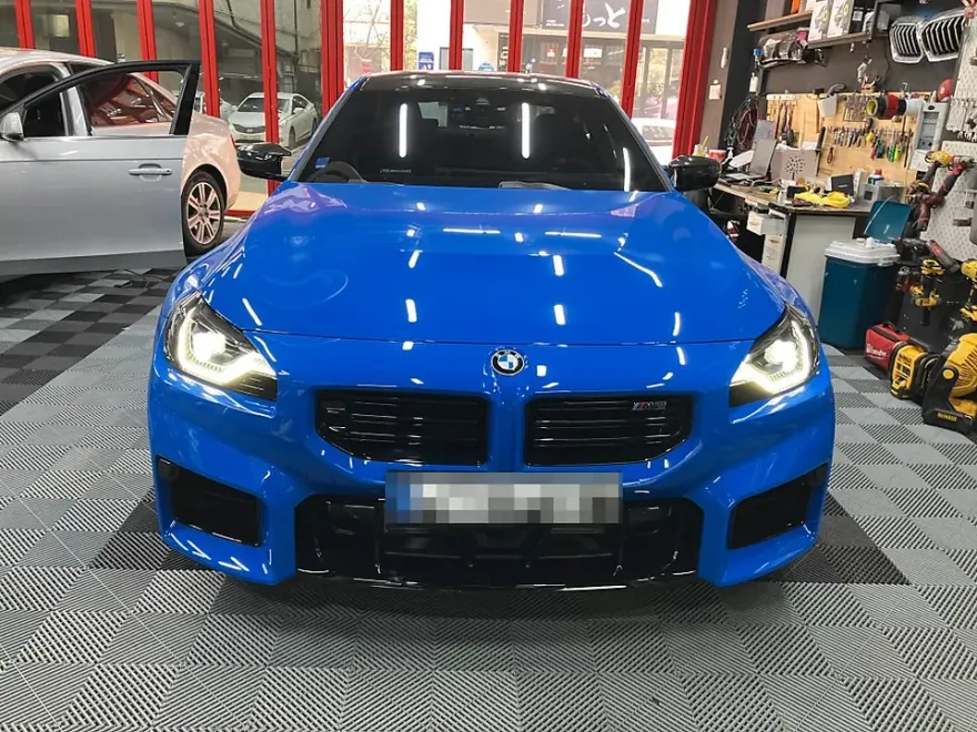 BMW M2 dash cam installation result