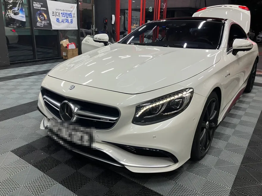 Mercedes-Benz S63 AMG PPF施工事例|費用目安と仕上がり 施工写真 1-1