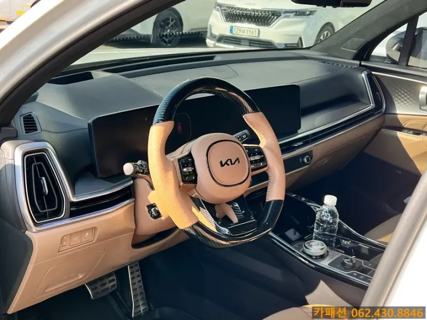 Kia Sorento MQ4 steering wheel installation result