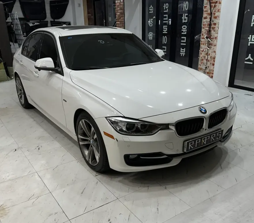 BMW 3 Series F30 android head unit installation result