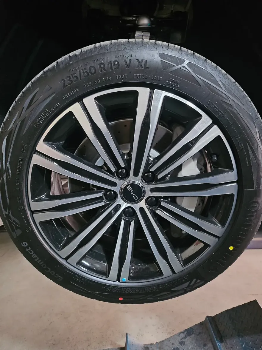 BYD Sealion 7 wheel repair installation result
