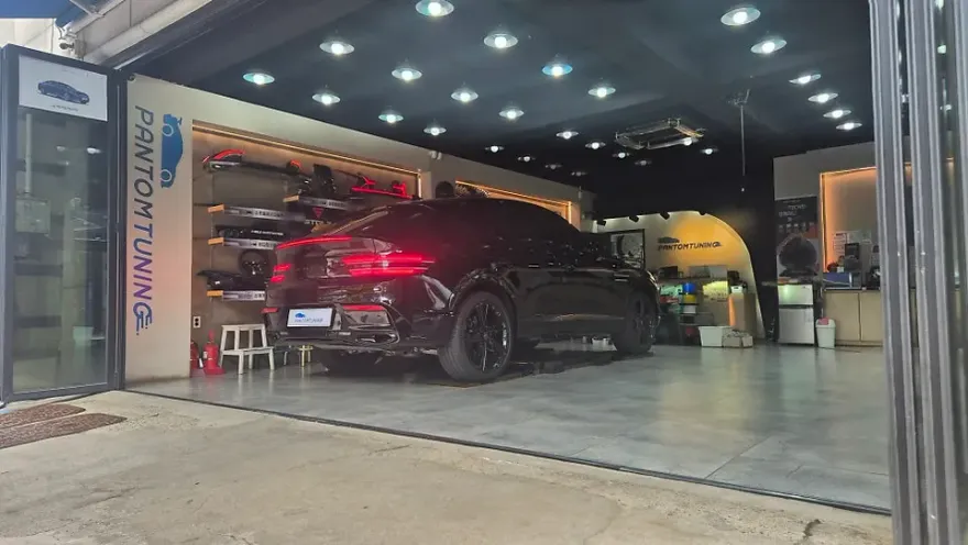 Genesis GV80 Coupe exhaust upgrade installation result