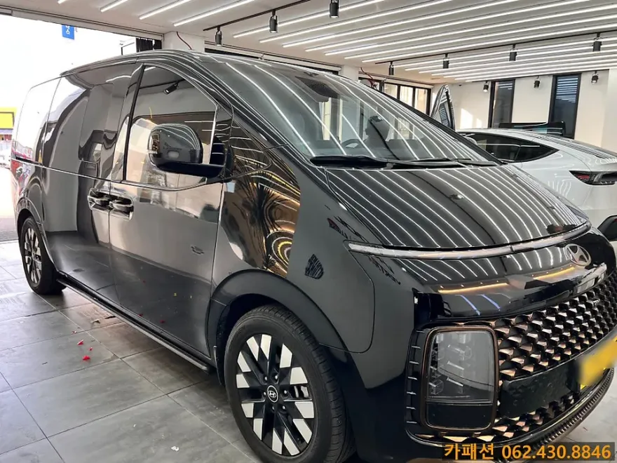 Hyundai Staria oem options installation result