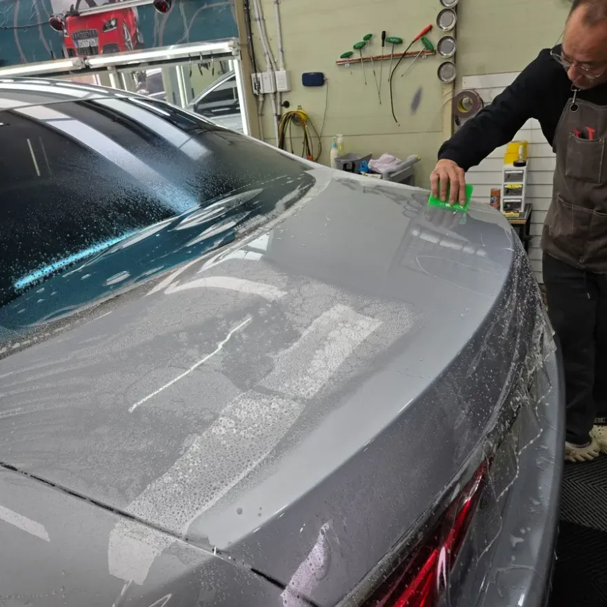 Mercedes-Benz Maybach S580 PPF施工事例|費用目安と仕上がり 施工写真 3-2