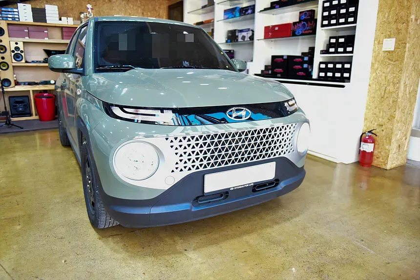 Hyundai Casper android head unit installation result