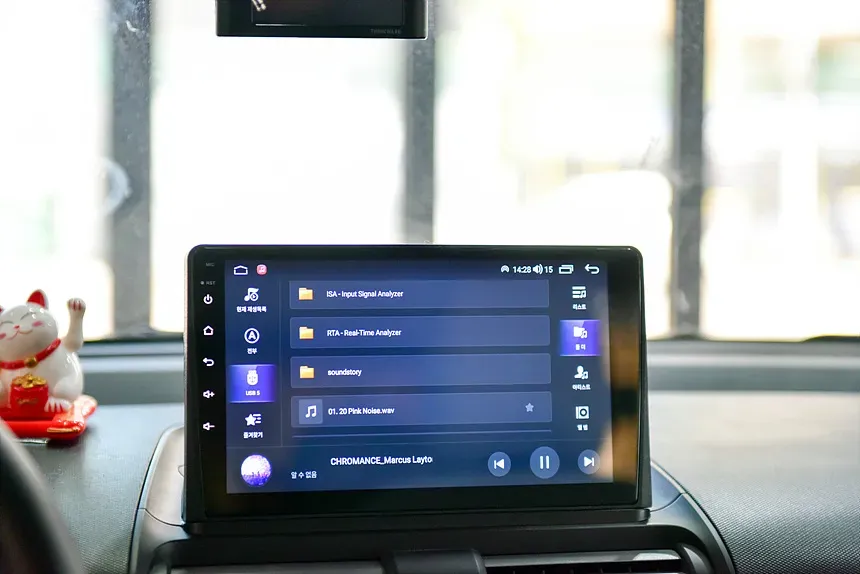 Hyundai CasperのAndroid Auto・CarPlay取付事例 施工写真 2-2