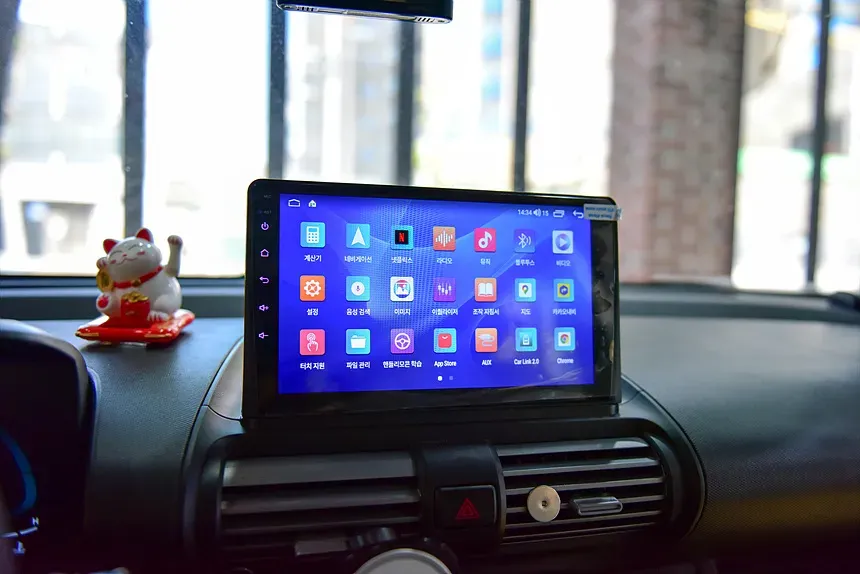 Hyundai CasperのAndroid Auto・CarPlay取付事例 施工写真 1-3