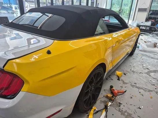 Ford MustangのカラーPPF施工事例|費用目安と仕上がり 施工写真 2-3